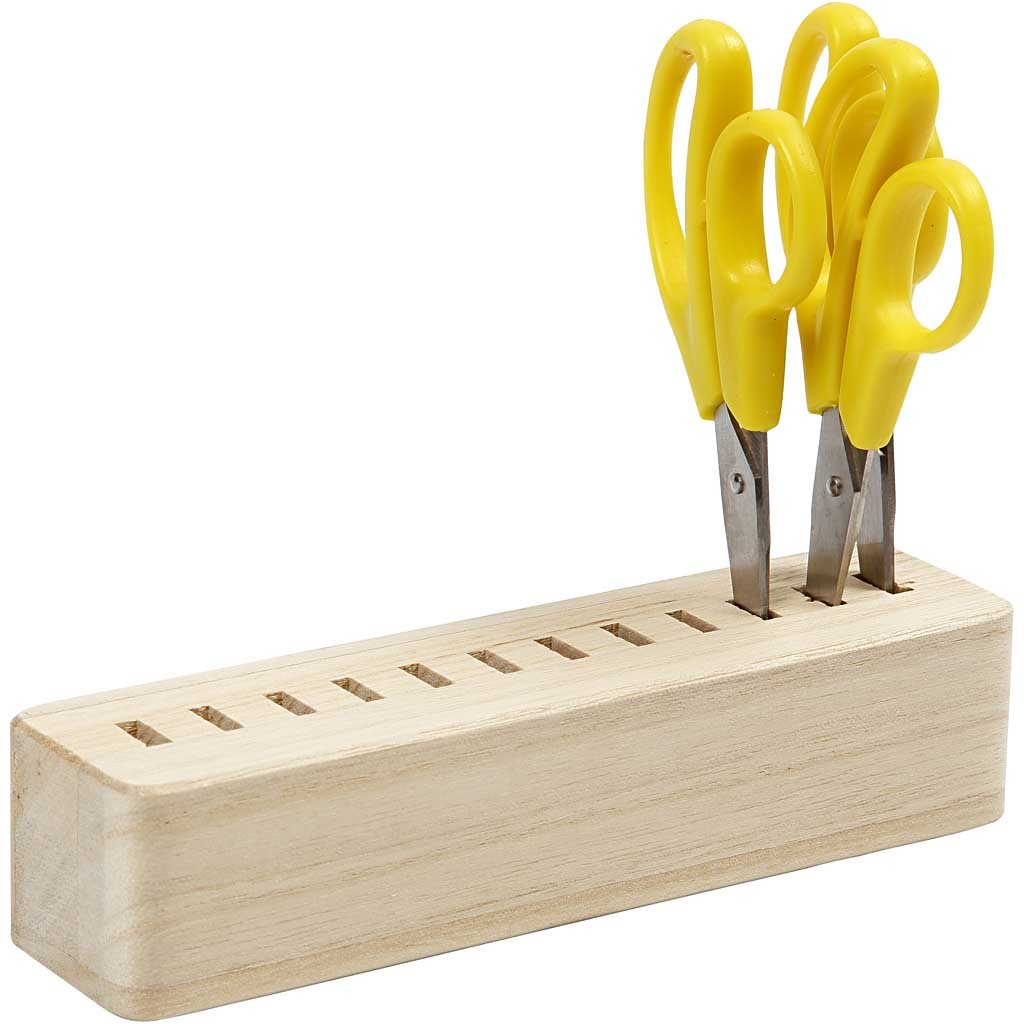 Support pour ciseaux, L : 17 cm, L : 4,3 cm, 1 pièce [HOB-11184]