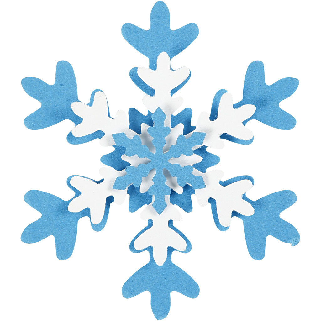 Ponsen set, ijskristallen, afm 25+49+75 mm, 3 stuk/ 1 doos [HOB-112960]