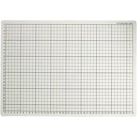 Tapis de coupe quadrillé, dim. 30x45 cm, ép. 3 mm, 1 pièce [HOB-11730]