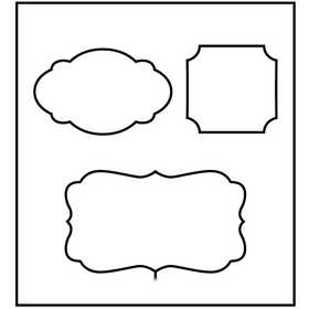 Gabarit de coupe en acier, étiquette, dim. 14x15,25 cm, ép. 15 mm, 1 pièce [HOB-117492]