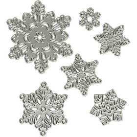 Gabarit de coupe, flocon de neige, d 2-6 cm, 1 pièce [HOB-11757]