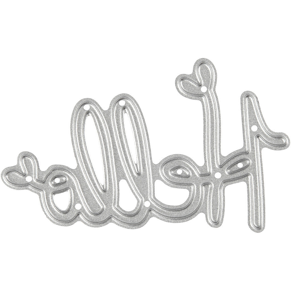 Gabarit de coupe, Hello, dim. 59x36 mm, 1 pièce [HOB-118004]