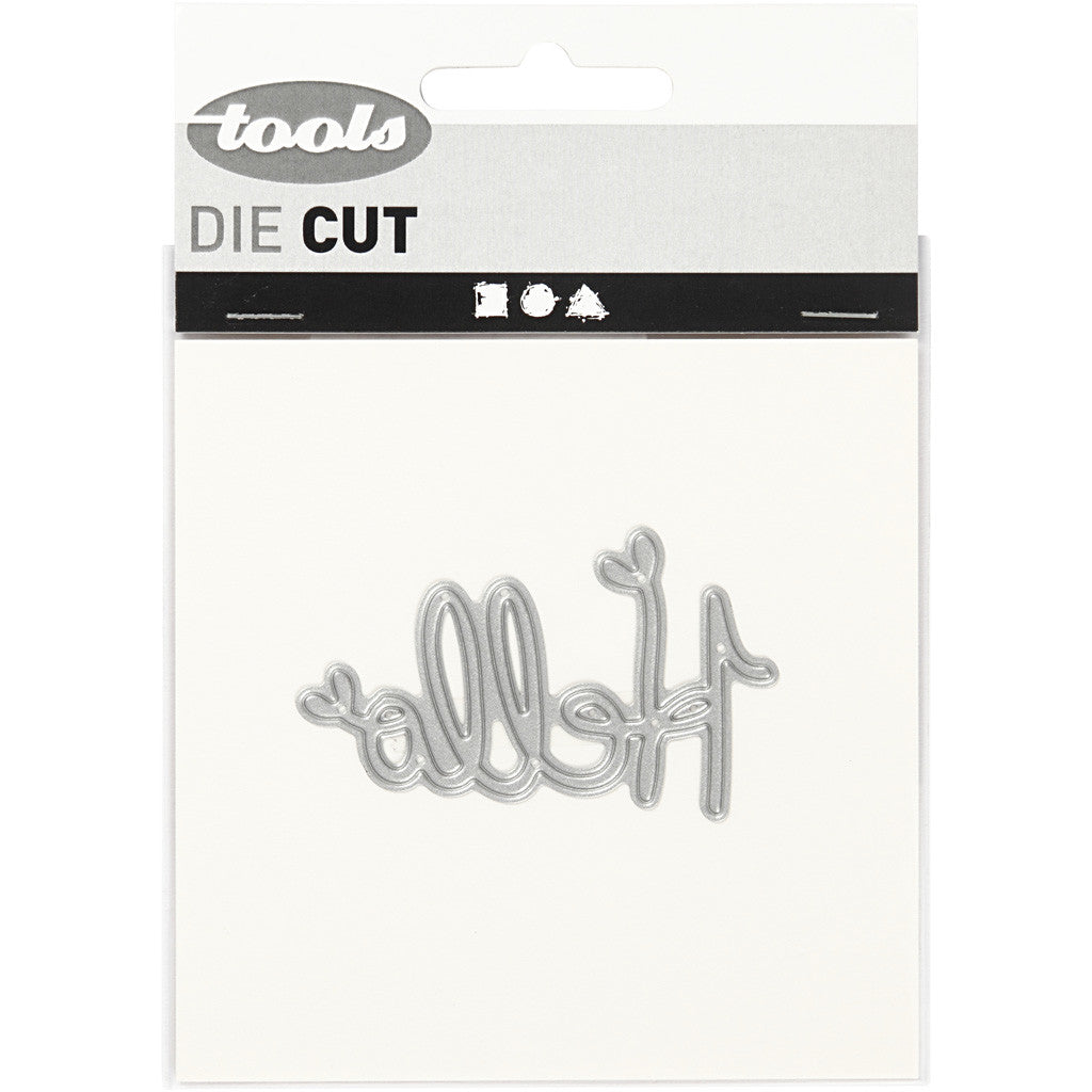 Gabarit de coupe, Hello, dim. 59x36 mm, 1 pièce [HOB-118004]