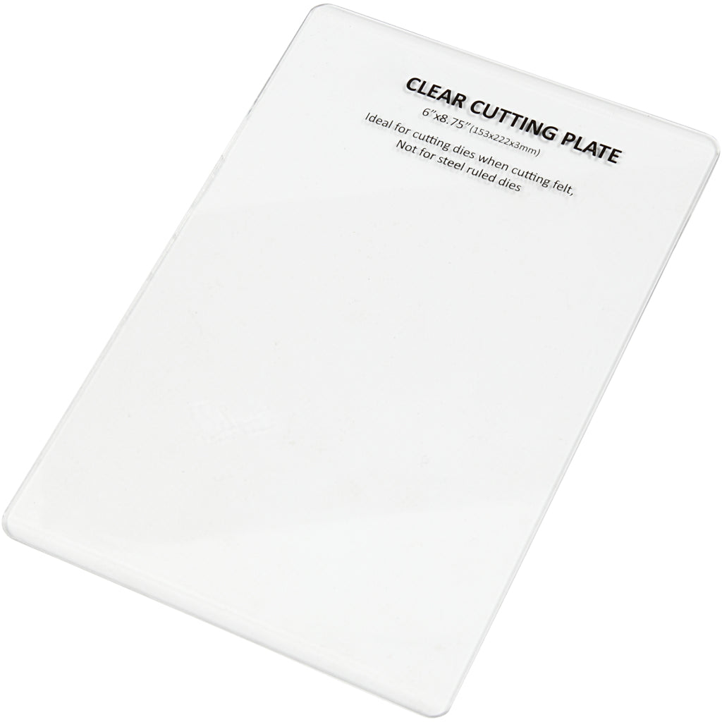 Feuille de coupe acrylique, dim. 22,2x15,3 cm, ép. 3 mm, 1 pièce [HOB-11800]