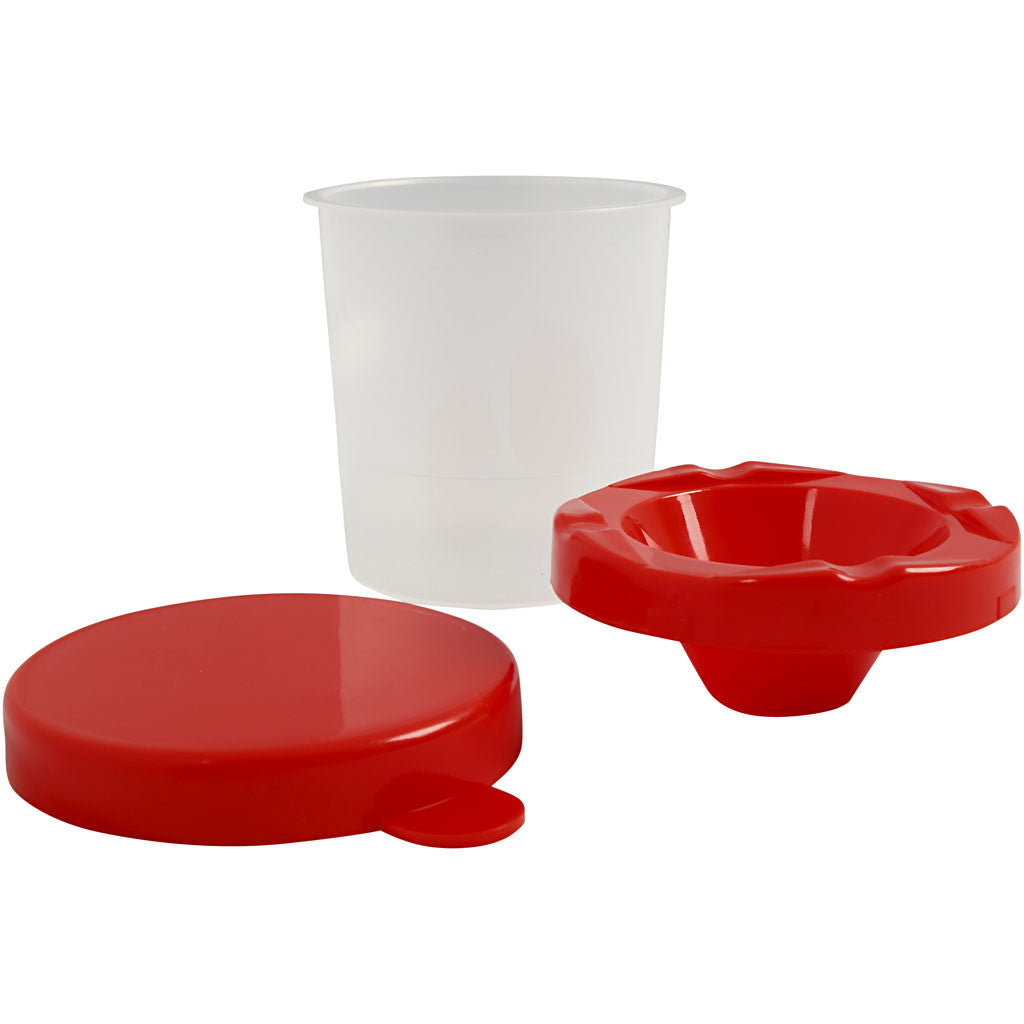 Niet-knoeien pot, H: 8,5 cm, d 8 cm, 250 ml, 1 stuk [HOB-131760]