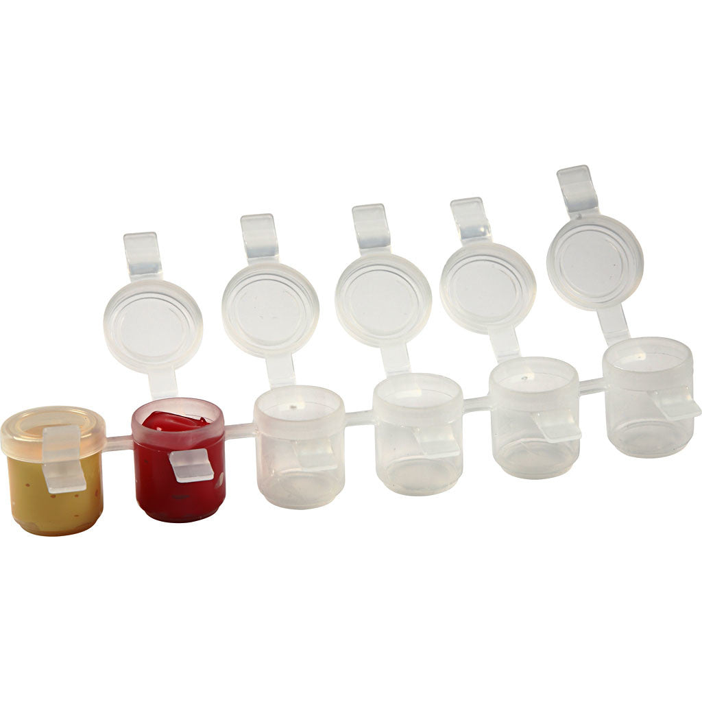 Barrette de pots pour peinture, 20x6 pièces/ 1 Pq. [HOB-13192]