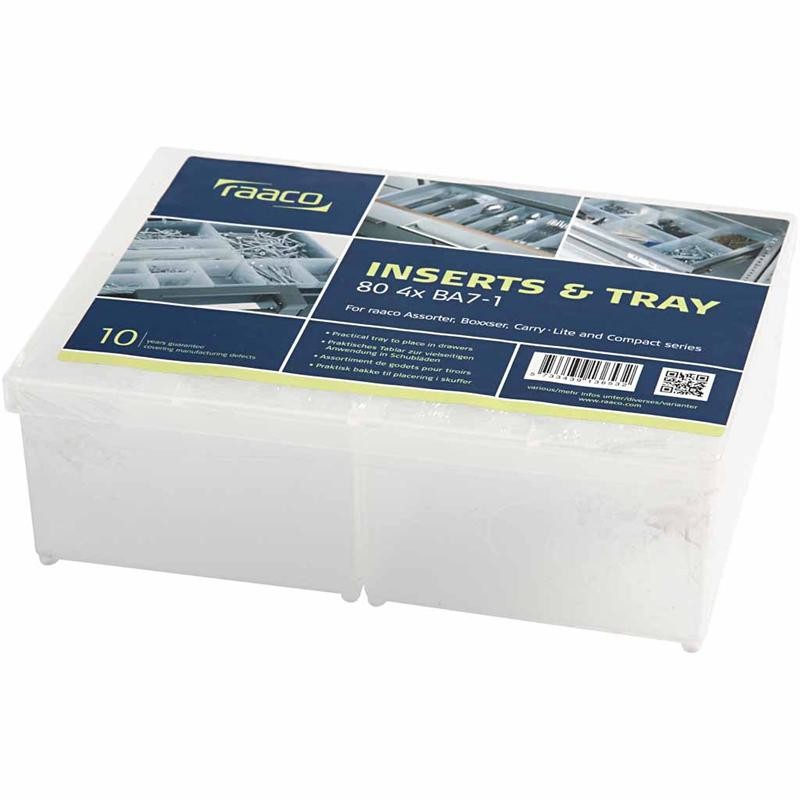 Inzet Box, afm BA7-1, H: 80 mm, afm 109x79 mm, 4 stuk/ 1 doos [HOB-13410]