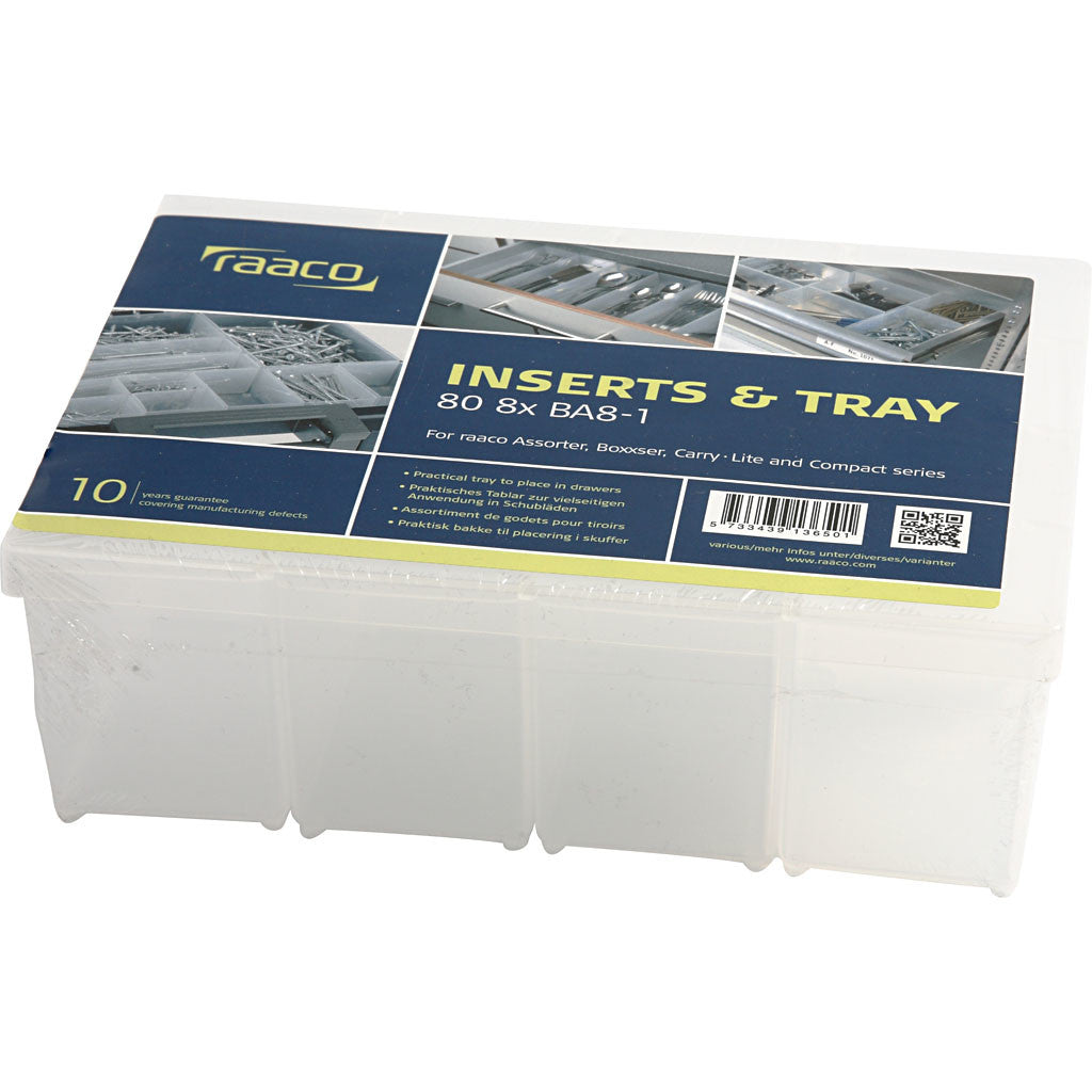 Inzet Box, afm BA8-1, H: 80 mm, afm 79x55 mm, 8 stuk/ 1 doos [HOB-13415]