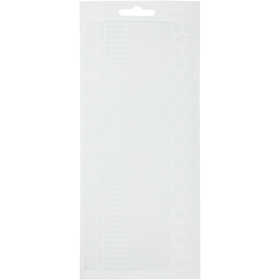 Autocollants, bordures, feuille 10x23 cm, blanc, 1 flles [HOB-170027]