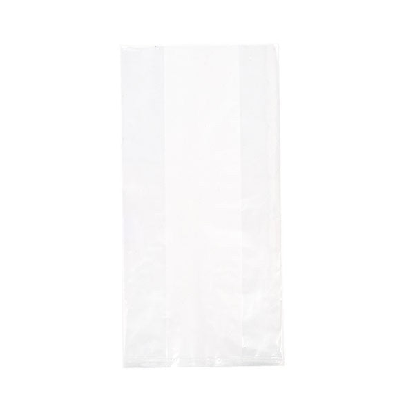 Plastiek Zakken 10,2x5x20,3cm met zijvouw (100 stuks) [1GE428]