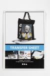 Transfer vellen, vel 21,5x28 cm, voor donker en licht textiel, wit, 3 vel/ 1 doos [HOB-207010]