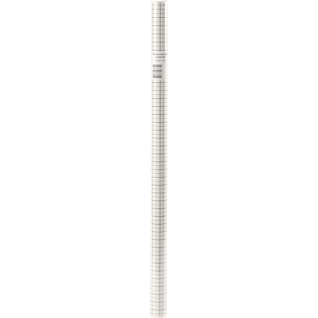 Ruitjespapier/Patroonpapier, B: 80 cm, 28 gr, 15 m/ 1 rol [HOB-20706]