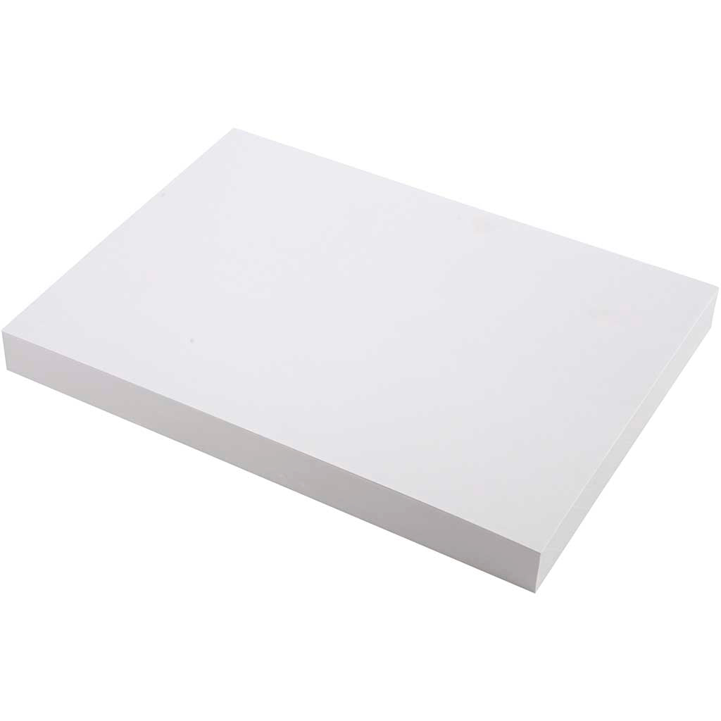 Karton, A4 210x297 mm,  250 gr, wit, 100vellen [HOB21652]