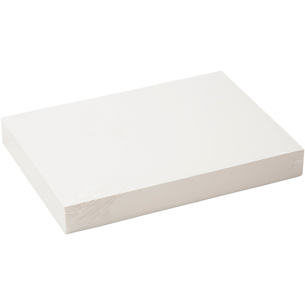 Aquarelpapier, A5, vel 148x210 mm, 200 gr, wit, 100 vel/ 1 doos [HOB-22401]