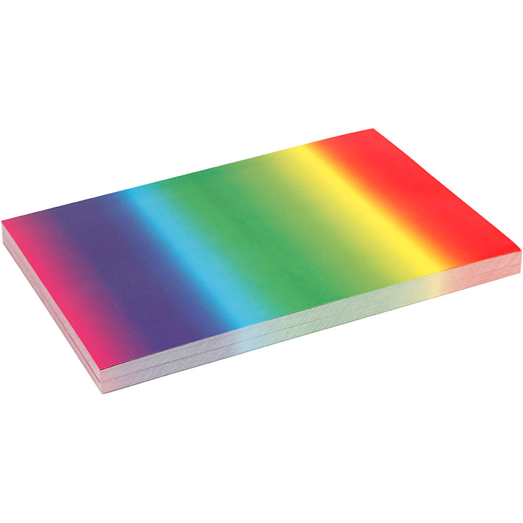 Rainbow Card, A4, sheet 210x297 mm, 180 g, 100 sheet