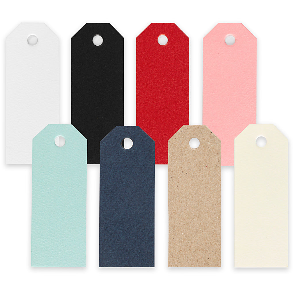 Manila Tags, size 3x8 cm, 220 g, 16x20 pc