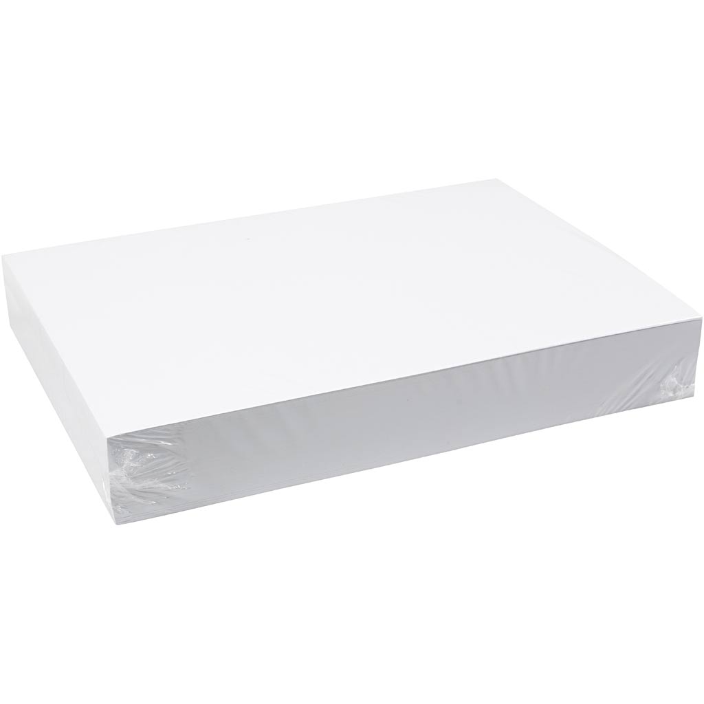 Tekenpapier, A4, vel 210x297 mm, 160 gr, wit, 250 vel/ 1 doos [HOB-23528]