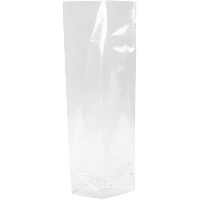 Cellophane Bag, size 6.5x4.5 cm, H: 16 cm, 200pcs, 25 micron