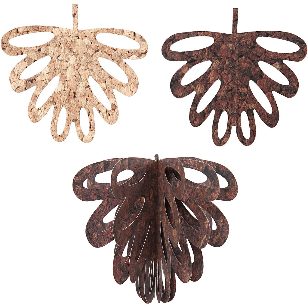 Paper Cones, H: 6,8 cm, 120 g, 6 pc