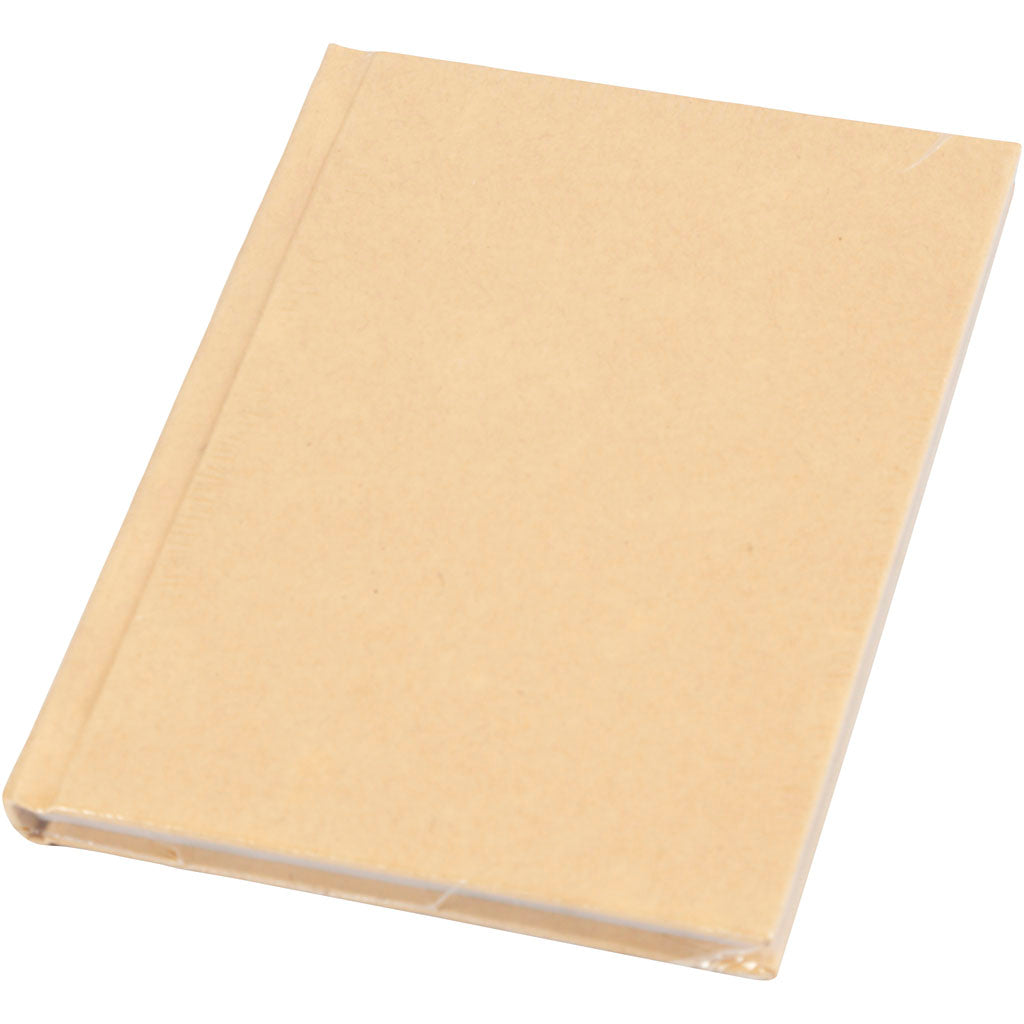 Cahier de notes, A6, feuille 105x148 mm, 60 gr, brun, 1 pièce [HOB-264570]