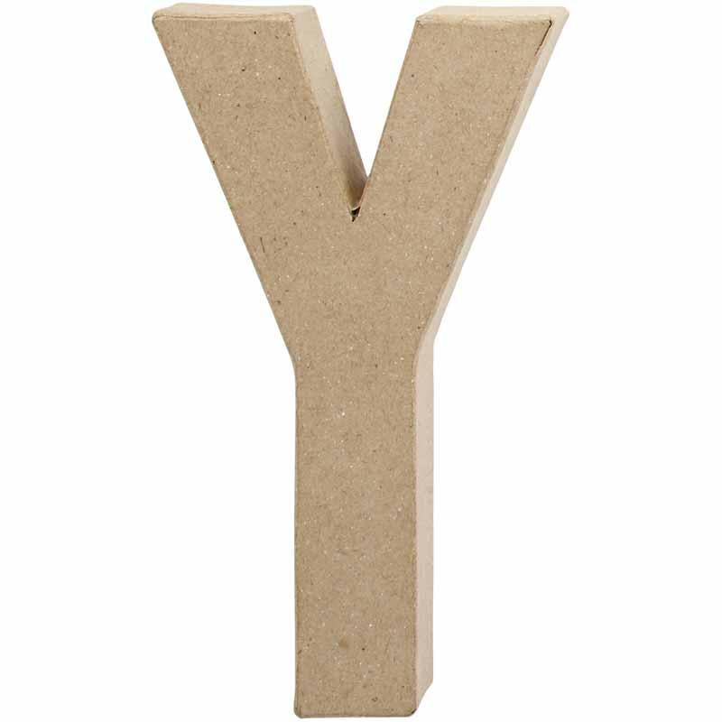 Letter, Y, H: 20 cm, W: 11,5 cm, thickness 2,5 cm