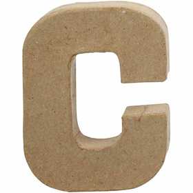 Letter, C, H: 10 cm, B: 7,5 cm, dikte 1,7 cm, 1 stuk [HOB-26641]