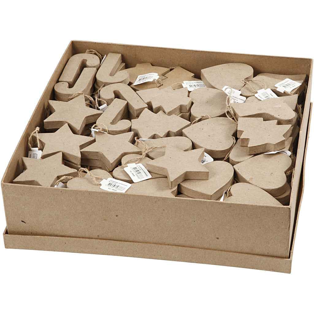 Kersthangers, H: 7-8 cm, 174 stuk/ 1 doos [HOB-26702]