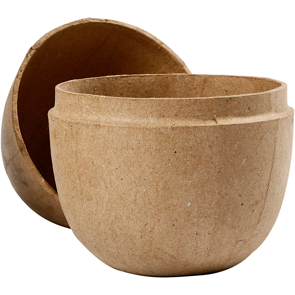 Oeufs en deux parties, H: 12 cm, d: 9 cm, 1 pièce [HOB267350]