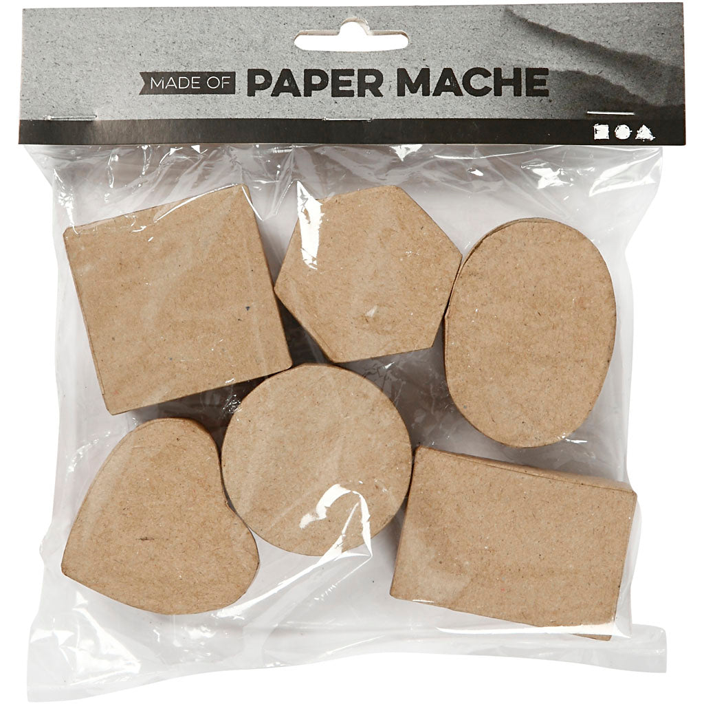 Mini dozen, H: 3 cm, d 4-6 cm, 6stuk/ 1 doos [HOB-268003]