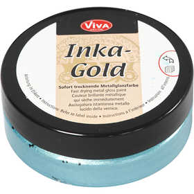 Inka-Gold, turquoise, 50 ml/ 1 Doosje [HOB-26921]