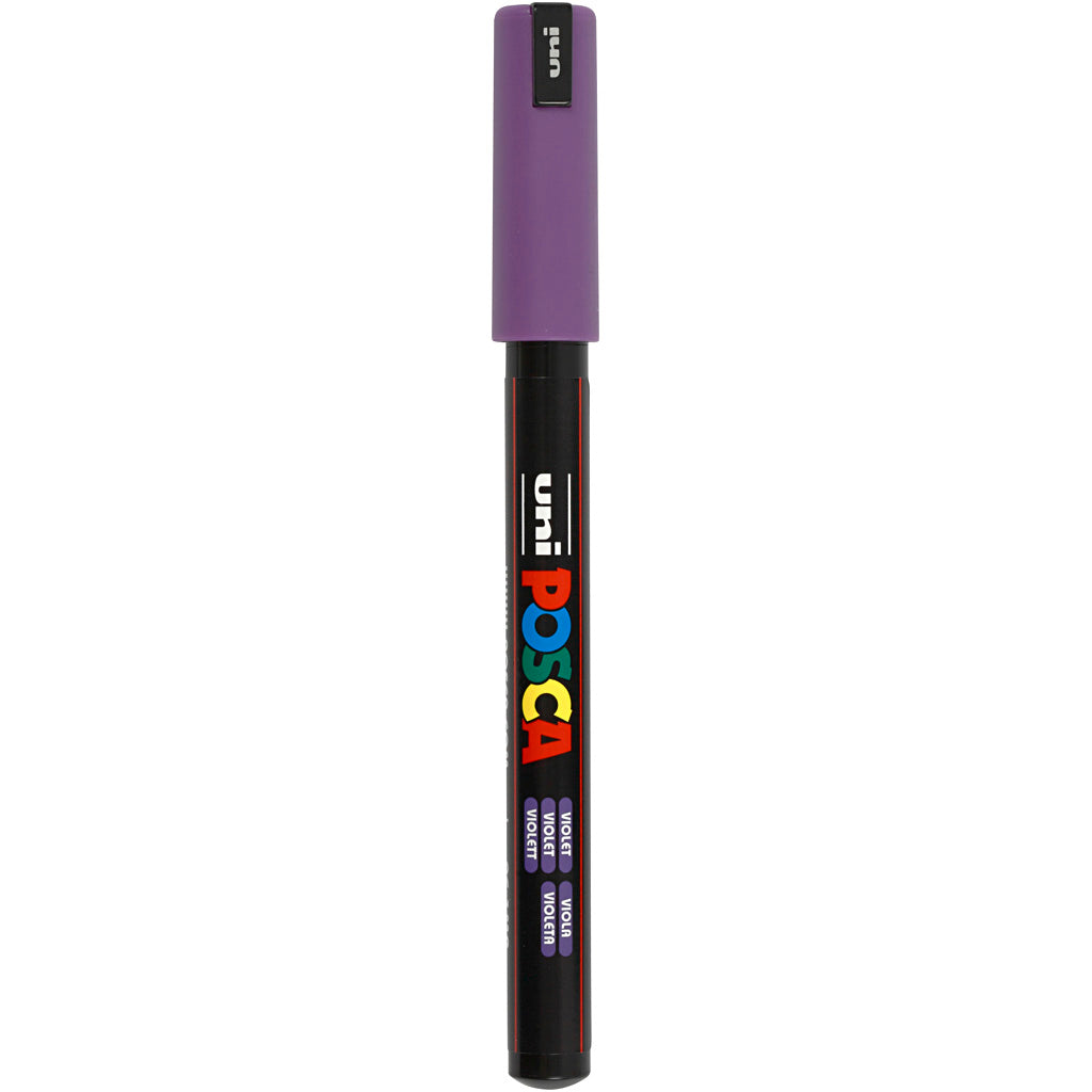 Posca Marker, no. PC-1MR, line 0,7 mm, extra-fine, violet