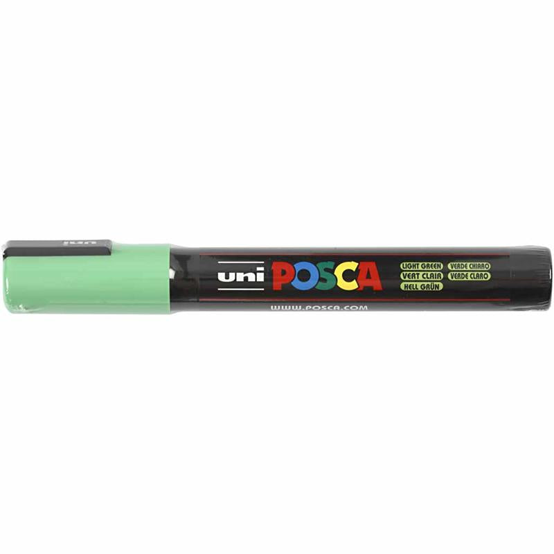 Feutre Posca, dim. PC-5M, trait 2,5 mm, moyen, vert clair, 1 pièce [HOB-276033]