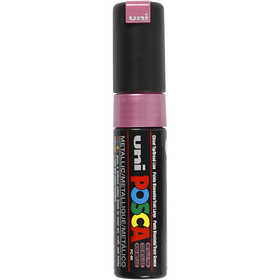 Posca Marker, afm PC-8K, lijndikte 8 mm, breed, metallic pink, 1 stuk [HOB-278850]