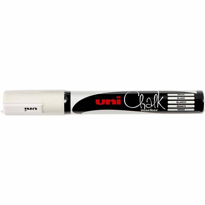 Chalk Marker, lijndikte 1,8-2,5 mm, wit, 1 stuk [HOB-279901]