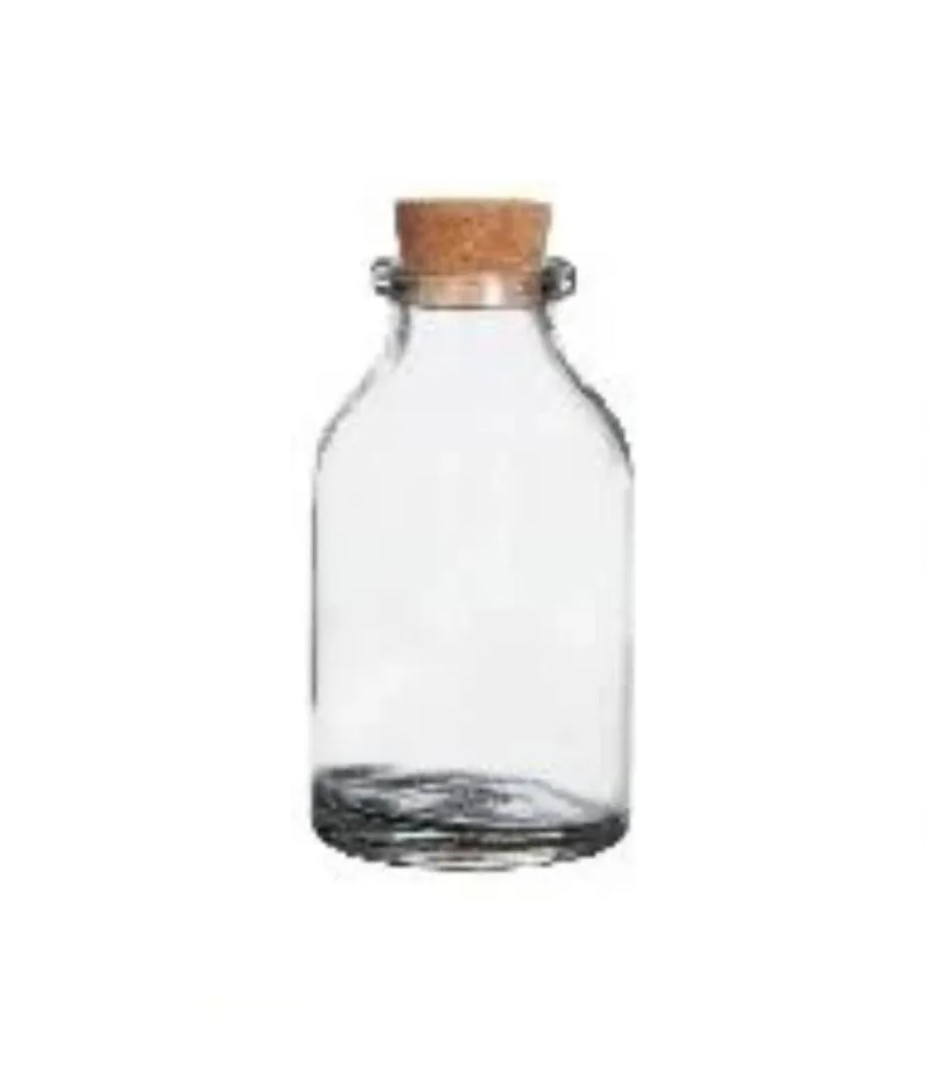 Petitee bouteilles avec bouchon Ø3cm et 6cm de haut (15 pièces.) [IFS-28071]