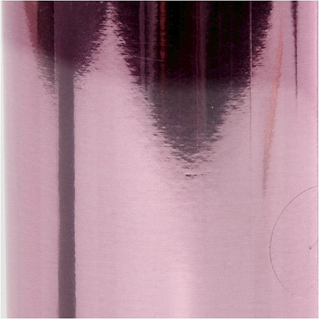 Deco folie, B: 15,5 cm, dikte 0,02 mm, roze, 50 cm/ 1 rol [HOB-283564]