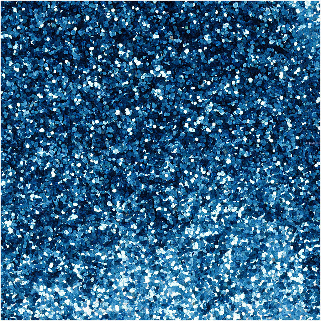 Bio Sparkles, dia. 0,4 mm, blue, 10 g/ 1 tub