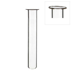 Glazen reageerbuisjes met ringen Ø2,5 h.20cm (12 stuks) [IFS-29128]