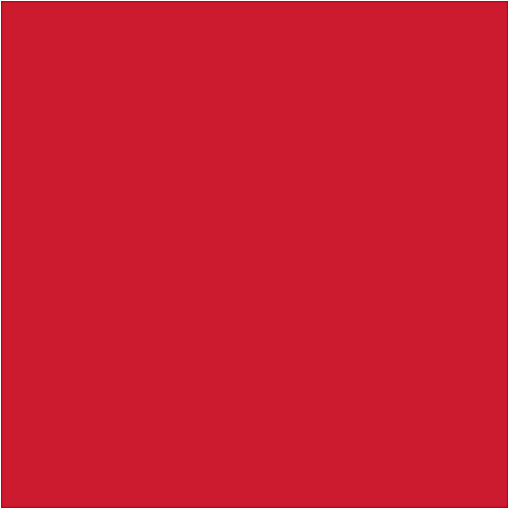 Tissuepapier, vel 50x70 cm, 17 gr, rood, 10 vel/ 1 doos [HOB-200883]