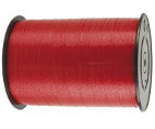 Ruban cadeau, L : 10 mm, brillante, rouge, 250 m/ 1 rouleau [HOB-20204]