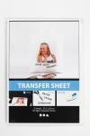 Transfer vellen, vel 21,5x28 cm, voor licht textiel, transparant, 5 vel/ 1 doos [HOB-207090]