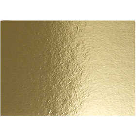 Papier métallisé, A4, feuille 210x297 mm, 280 gr, or, 10 flles/ 1 Pq. [HOB-220760]