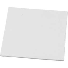 Canevas, dim. 12,4x12,4 cm, 280 gr, blanc, 1pièce/ 1 pièce [HOB-225010]