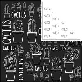 Design papier, cactus, 180 gr, 5 vel/ 1 doos [HOB-22519]