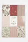Bloc de papier design, dim. 21x30 cm, 120+128 gr, beige, brun, rose, blanc, 24 flles/ 1 Pq. [HOB-22535]