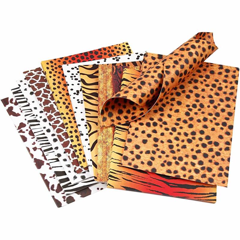 Diermotieven karton, A4, vel 210x297 mm, 300 gr, 10 div vellen/ 1 doos [HOB-229840]