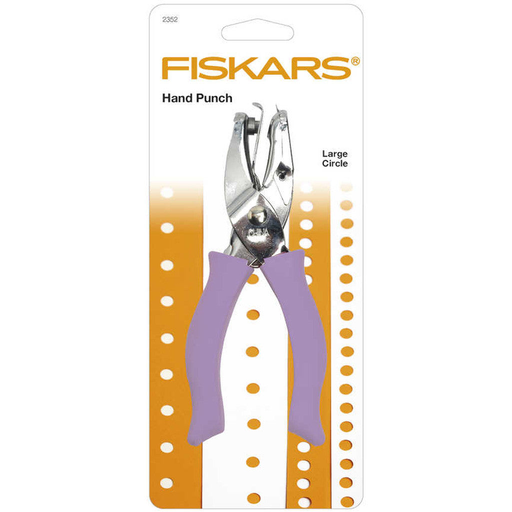 Fiskars Handpons, Grote cirkel, gatgrootte 6 mm, 1 stuk [HOB-2352]