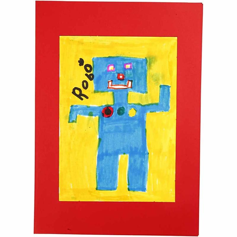 Cartes passe-partout, dim. A4+A6, 230 gr, blanc, 2x60 pièces/ 1 Pq. [HOB-23630]