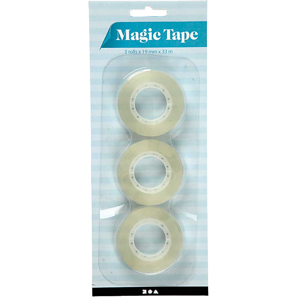 Magic Tape/Plakband, B: 19 mm, 20x33 m/ 1 doos [HOB-24606]
