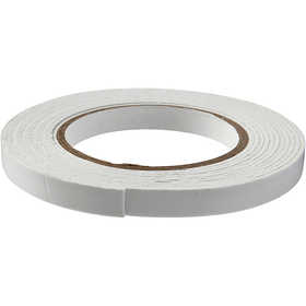 3D Foam Tape, B: 12 mm, dikte 2 mm, 5 m/ 1 rol [HOB-24648]